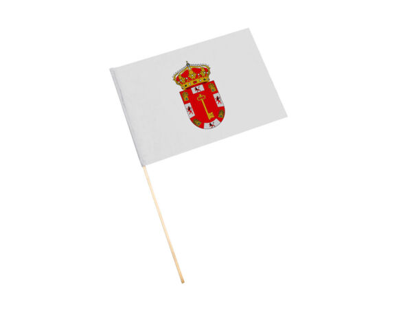Bandera con palo Alcalá la Real