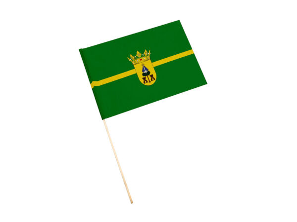 Bandera con palo Baños de la Encina