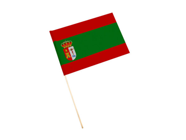 Bandera con palo El Mármol