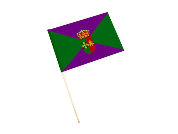 Bandera con palo Iznatoraf
