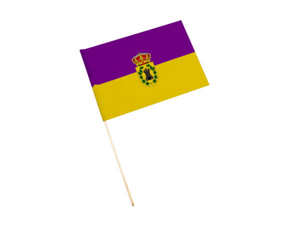 Bandera con palo Jimena