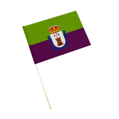 Bandera con palo Mancha Real