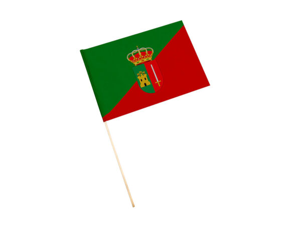 Bandera con palo Sorihuela de Guadalimar