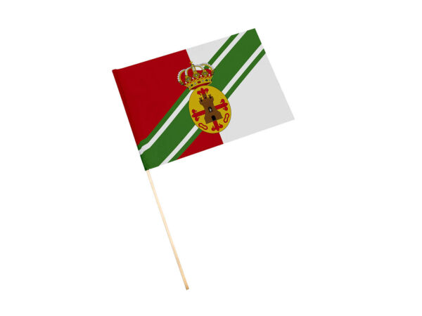 Bandera con palo Torredonjimeno
