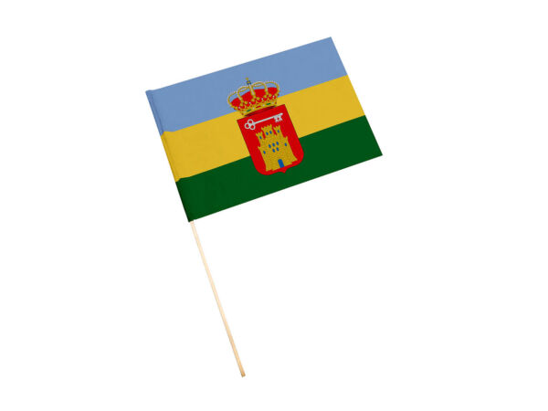 Bandera con palo Villacarrillo