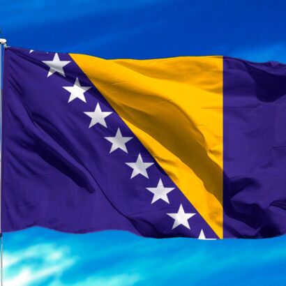 Bandera de Bosnia Herzegovina