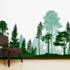 Papel Pintado Bosque Dibujo