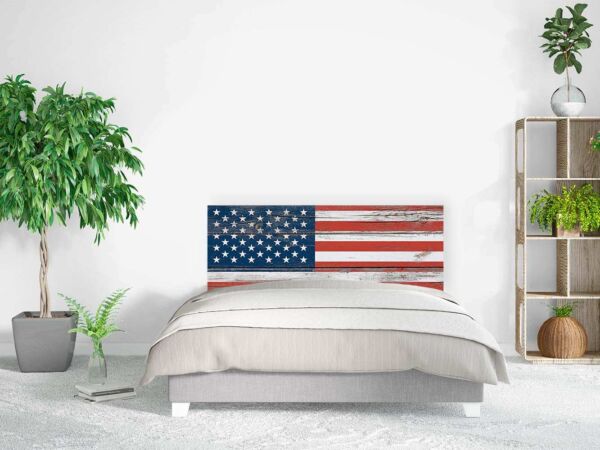 Cabecero Cama Bandera Estados Unidos