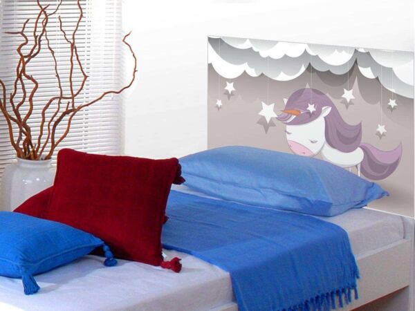 Cabecero Cama Infantil Dulces Sueños Unicornio