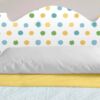 Cabecero Cama Infantil Lunares Multicolor