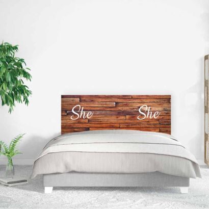 Cabecero Cama Madera SHE&SHE