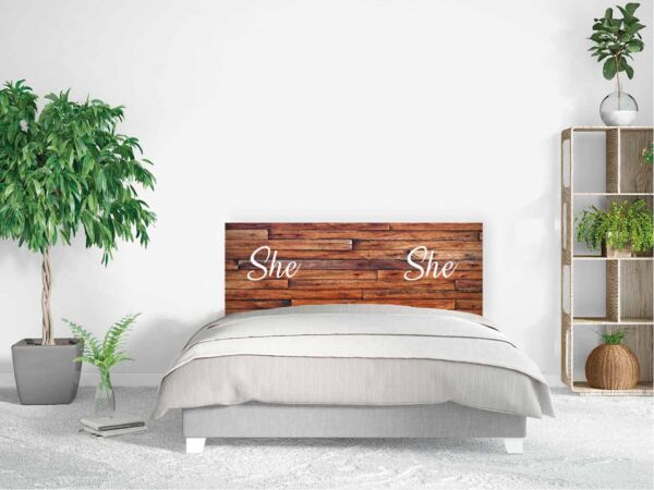 Cabecero Cama Madera SHE&SHE