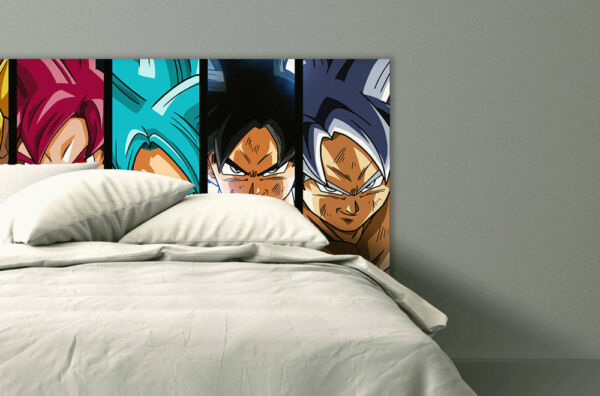 Cabecero Cama PVC Goku detalle