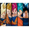 Cabecero Cama PVC Goku frontal