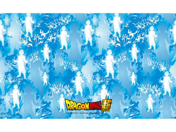 Cabecero Cama PVC goku azul frontal