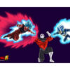 Cabecero Cama PVC lucha goky y vegeta vs jiren frontal