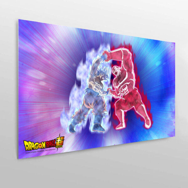 Cabecero Cama PVC Goku lucha perspectiva