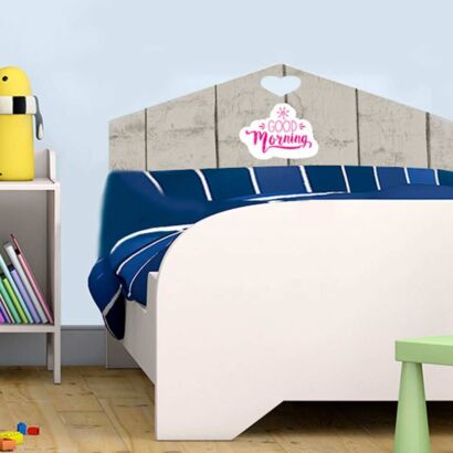 Cabecero Cama infantil Good Morning Rosa