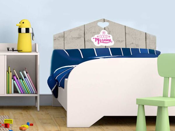 Cabecero Cama infantil Good Morning Rosa