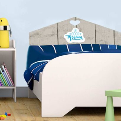 Cabecero Cama Infantil Good Morning Azul