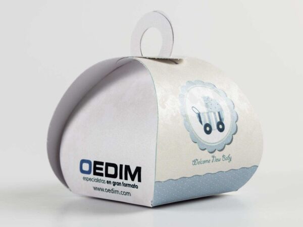 Caja Regalo para Bautizos Welcome New Baby
