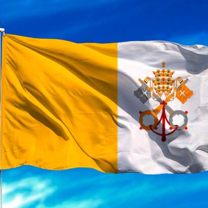 Bandera de Ciudad del Vaticano