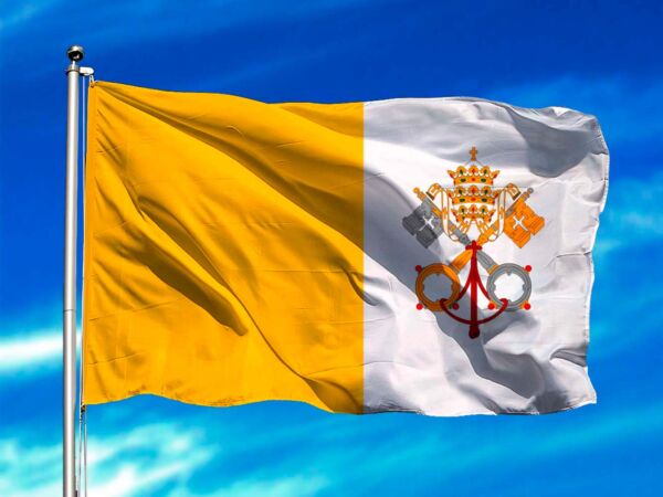 Bandera de Ciudad del Vaticano