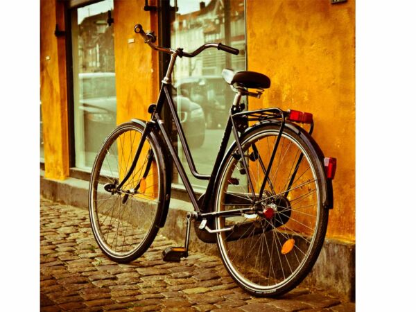 Cojín Vintage Bicicleta Clásica