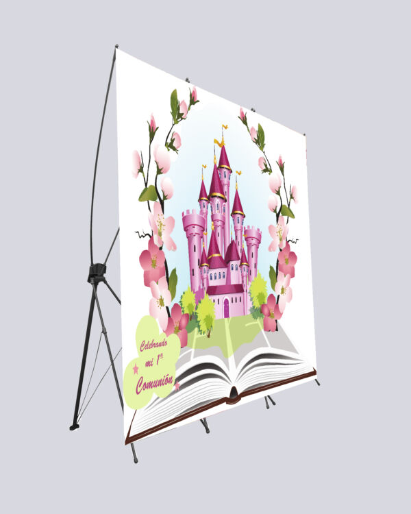 photocall flexible castillo flores