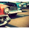 Cuadro Coches Americanos Vintage