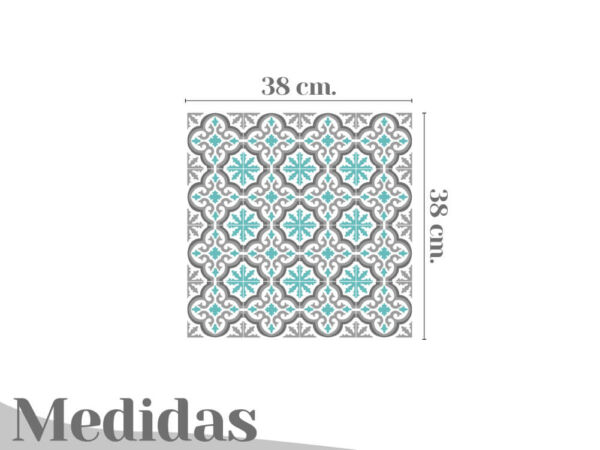 Bajoplato azulejos medidas