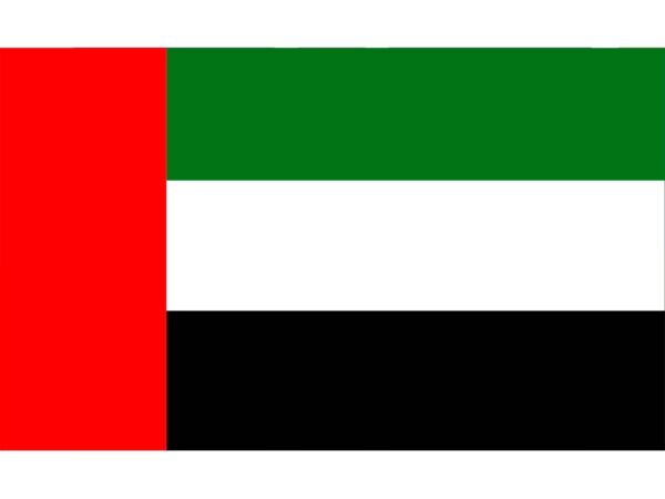 Bandera de Emiratos Árabes Unidos