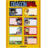 Etiquetas Escolares de Vinilo Dragon Ball Classic