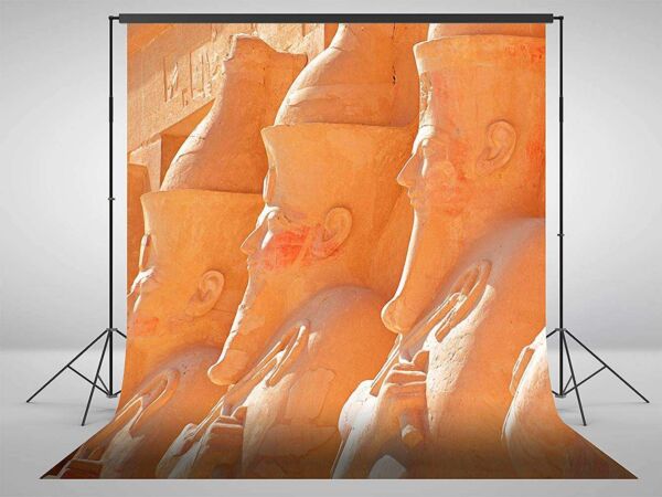Fondo Fotográfico Arte Estatuas Egipcias