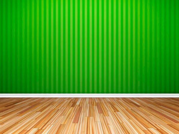 Fondo Fotográfico Líneas Verdes Parquet Diseño