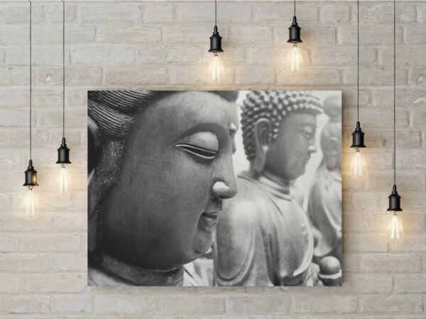 Fotocuadro PVC Zen Estatuas Buda