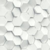 fotomural-hexagonos-grises-relieve-1