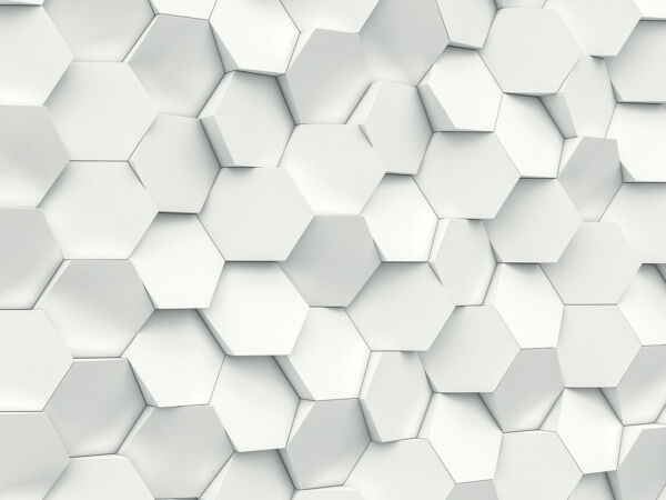 fotomural-hexagonos-grises-relieve-1