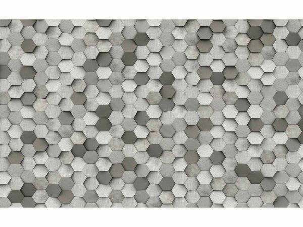 fotomural-hexagonos-tonos-grises-1