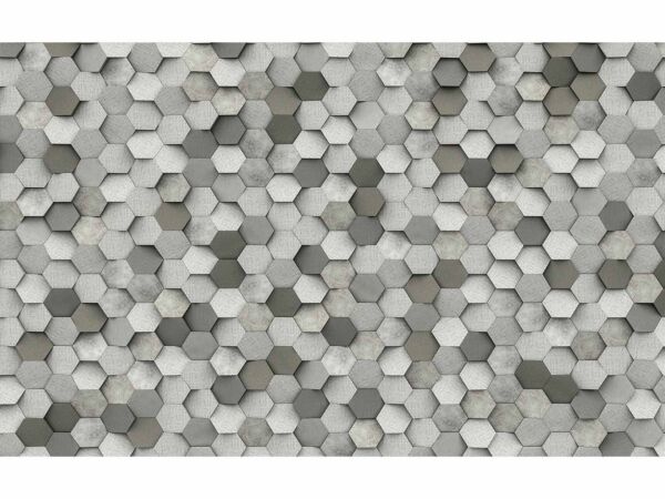 fotomural-hexagonos-tonos-grises-1