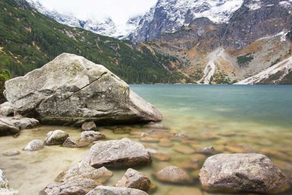 Papel Pintado Montañas Nevadas