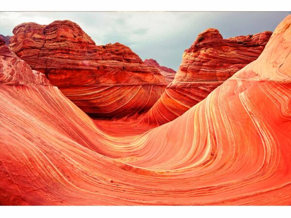 Fotomural Montaña Roja