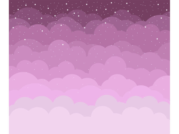 fotomural-nubes-rosas-1