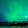 fotomural papel pintado aurora boreal diseno