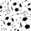 Fotomural Papel Pintado Balones Futbol Diseño