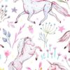 Fotomural Papel Pintado Unicornios Diseño
