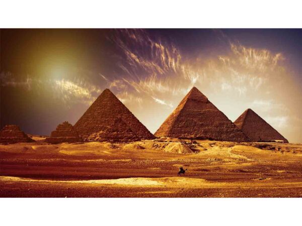 Fotomural Pirámides de Egipto al Amanecer