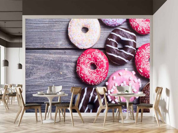 fotomural-tipos-de-donuts-fotomural