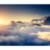 Fotomural Vinilo Amanecer en las Nubes