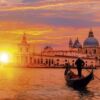 Fotomural Vinilo Canal de Venecia Atardecer